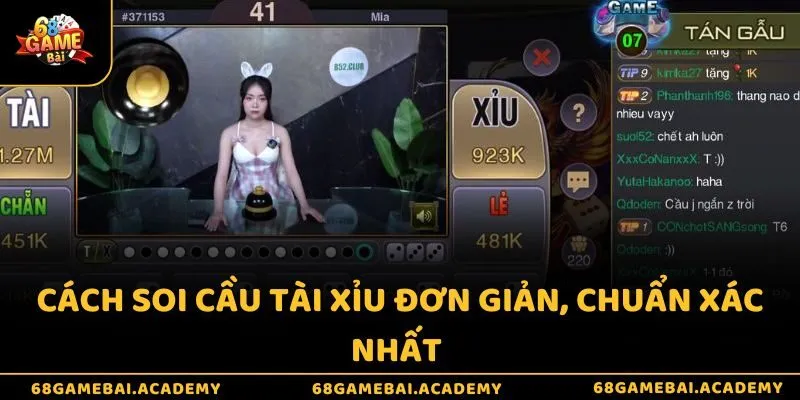 Cách soi cầu tài xỉu 68gamebai đơn giản, chuẩn xác nhất 2 Cách soi cầu tài xỉu 68gamebai đơn giản, chuẩn xác nhất