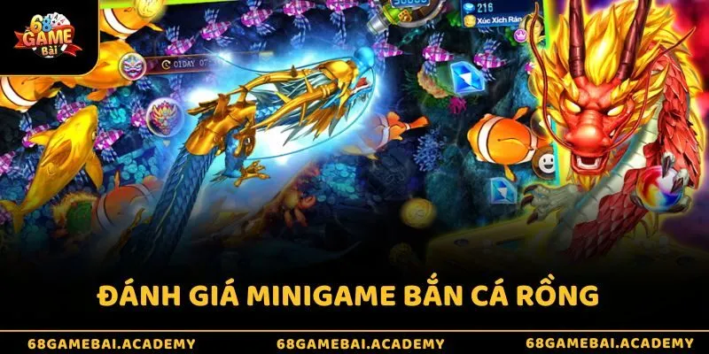 Đánh giá minigame bắn cá rồng  