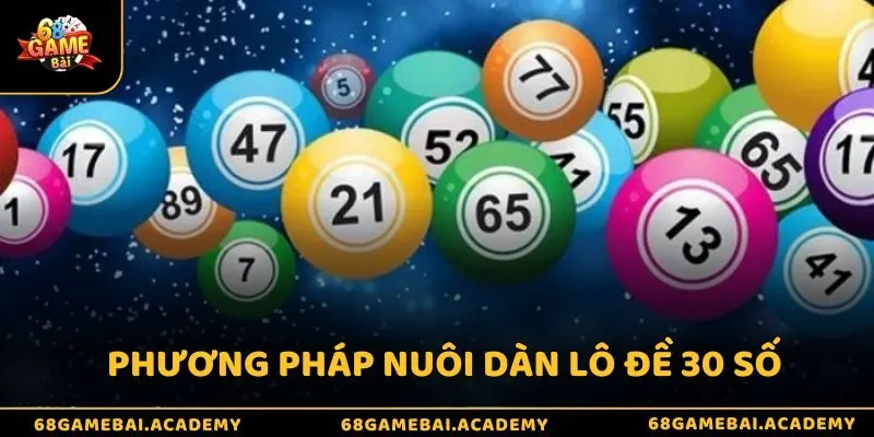 Dàn đề 30 số là gì? Hướng dẫn cách lập dàn đề hiệu quả 4 Phương pháp nuôi dàn lô đề 30 số