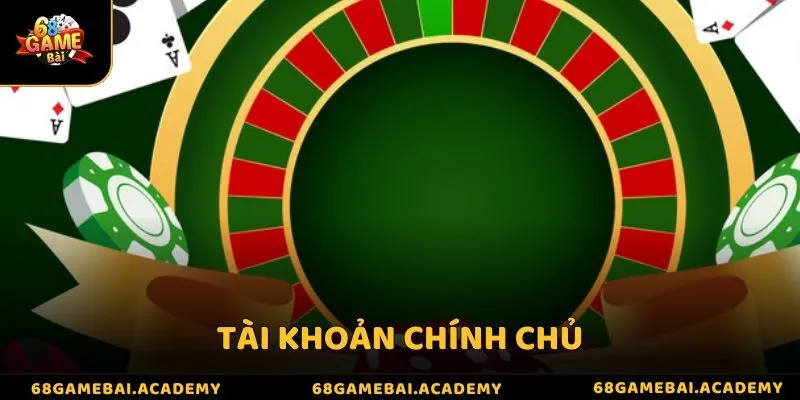 Thành viên nên sử dụng tài khoản chính chủ để thực hiện việc đăng nhập